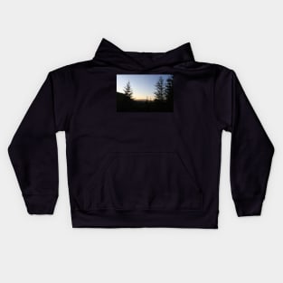 Mountain Sunset Kids Hoodie